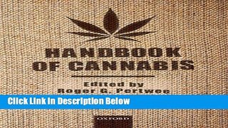 [Reads] Handbook of Cannabis (Handbooks in Psychopharmacology) Online Ebook