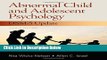 [Best Seller] Abnormal Child and Adolescent Psychology with DSM-V Updates Ebooks Reads