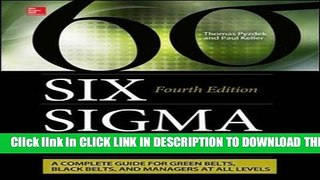 [PDF] The Six Sigma Handbook, Fourth Edition Full Colection