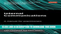 [PDF] Internal Communications: A Manual for Practitioners (PR In Practice) Full Colection