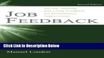[Best Seller] Job Feedback: Giving, Seeking, and Using Feedback for Performance Improvement