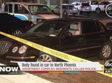 Police investigating after body found in car in North Phoenix