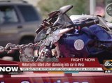 Motorcyclist killed in Mesa car crash