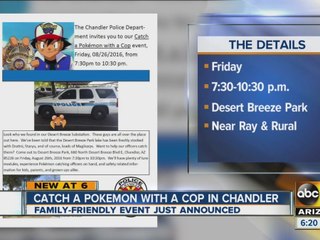 Valley police inviting you to play Pokemon Go