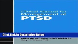 [Get] Clinical Manual for Management of PTSD Free New