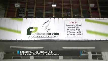 SP: Falso pastor aplicava golpes em fiéis bolivianos