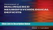 [Get] Assessment of Malingered Neuropsychological Deficits Free New