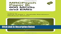 [Best] Mrcpsych Paper B - 600 Mcqs and Emis (Postgrad Exams) Online Books