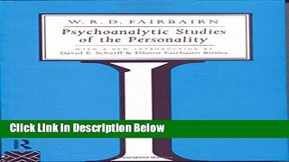 [Get] Psychoanalytic Studies of the Personality Online New