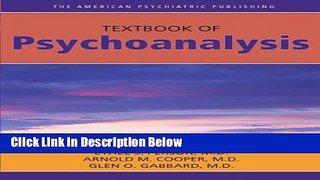 [Get] The American Psychiatric Publishing Textbook of Psychoanalysis Free New