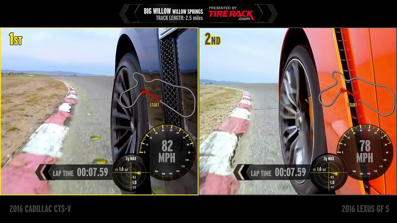 2016 Cadillac CTS-V vs. 2016 Lexus GS F - Head 2 Head Ep. 78_26