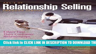 [PDF] ABC s of Relationship Selling Through Service Full Colection