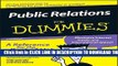 [PDF] Public Relations For Dummies Full Colection