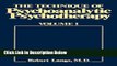 [Best Seller] The Technique of Psychoanalytic Psychotherapy, Vol. 1: Initial Contact, Theoretical