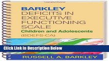[Fresh] Barkley Deficits in Executive Functioning Scale--Children and Adolescents (BDEFS-CA)