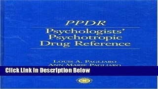 [Get] Psychologists  Psychotropic Drug Reference Online PDF