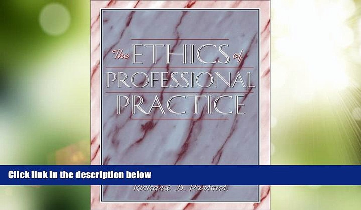 Big Deals  The Ethics of Professional Practice  Best Seller Books Most Wanted