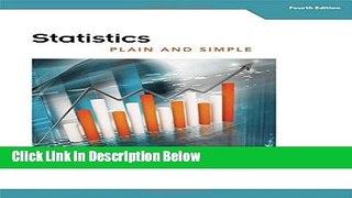 [Get] Statistics Plain and Simple Online New