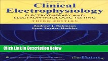 [Get] Clinical Electrophysiology: Electrotherapy and Electrophysiologic Testing (Point (Lippincott