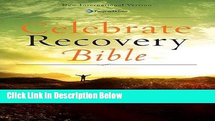 [Best Seller] Celebrate Recovery Bible, Large Print Ebooks Reads