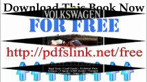Download Road  Track on Volkswagen 1978-85 Brooklands Books Road Tests Series Pdf