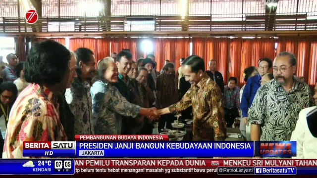 Budayawan Minta Presiden Gunakan Kekuatan Budaya dalam Diplomasi Politik