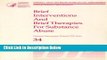 [Best Seller] Brief Interventions and Brief Therapies for Substance Abuse (Treatment Improvement