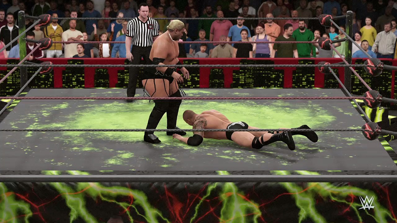 WWE 2K16 the rock v rikishi