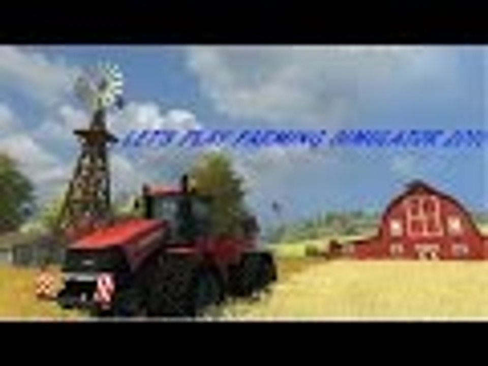 Let's play farming simulator 2015 Tutorial # 9 HOW TO HARVEST CORN