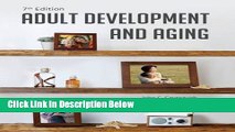 [Fresh] Adult Development and Aging New Ebook