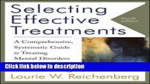 [Get] Selecting Effective Treatments: A Comprehensive, Systematic Guide to Treating Mental