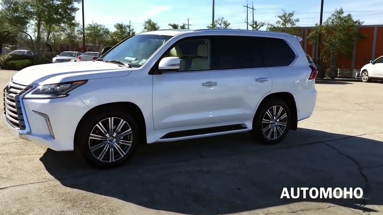 COMPARISON- 2017 Mercedes Benz GLS Class vs Lexus LX 570 Full Review_4