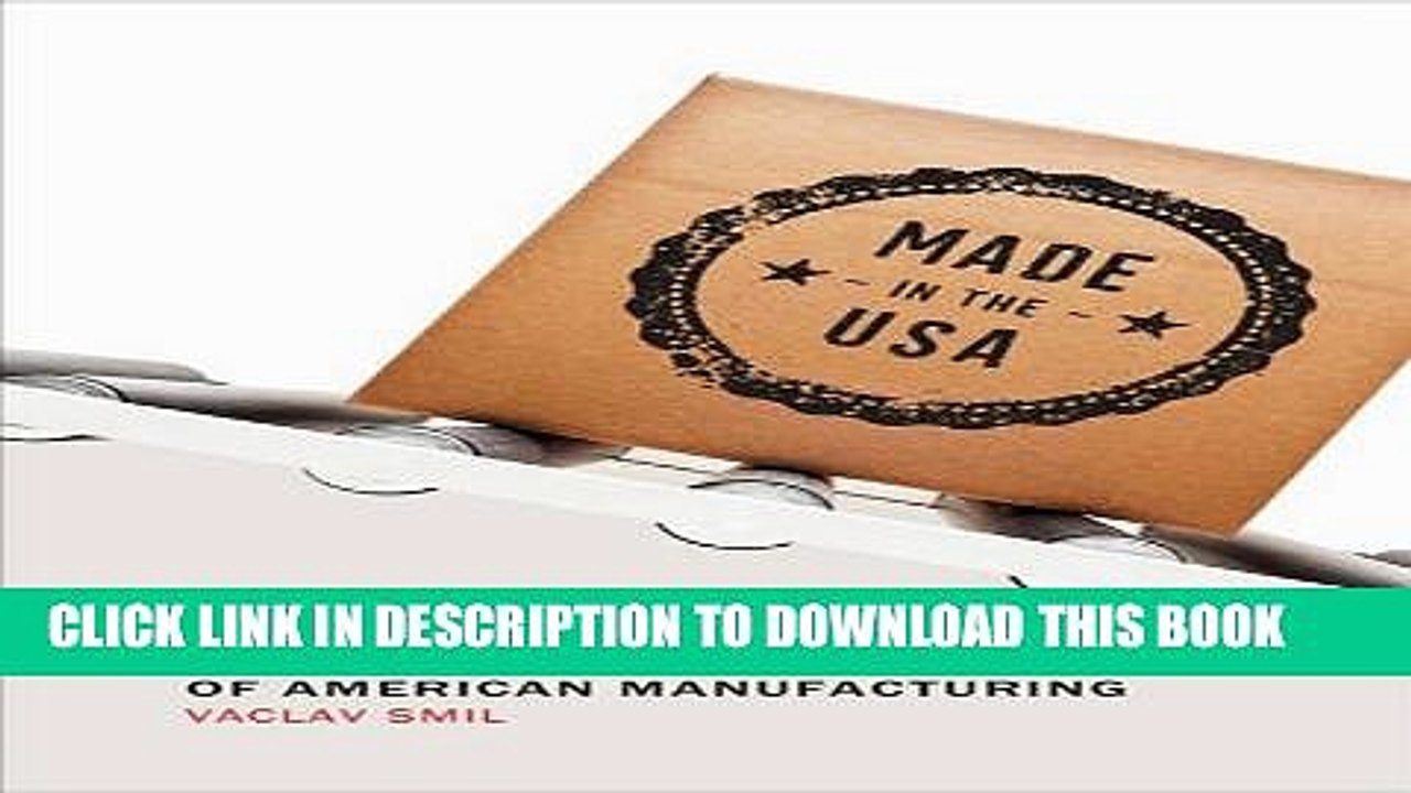[PDF] Made in the USA: The Rise and Retreat of American Manufacturing (MIT Press) Popular Online