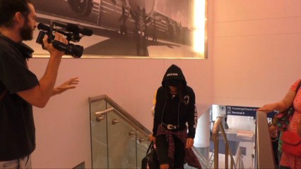 Hot Celebrities Play Hide And Seek At LAX