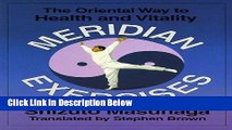 [Fresh] Meridian Exercises: The Oriental Way to Health and Vitality New Ebook