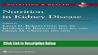 [Fresh] Nutrition in Kidney Disease (Nutrition and Health series) Online Ebook