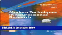 [Get] Modern Techniques in Neuroscience Research (Springer Lab Manuals) Online New