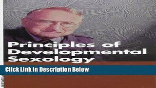 [Get] Principles of Developmental Sexology Free New