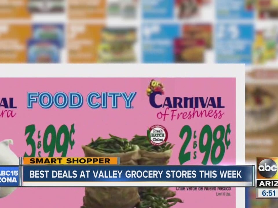 Ready to go grocery shopping? Here are some deals!