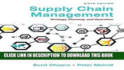 [PDF] Supply Chain Management: Strategy, Planning, and Operation (6th Edition) Popular Online