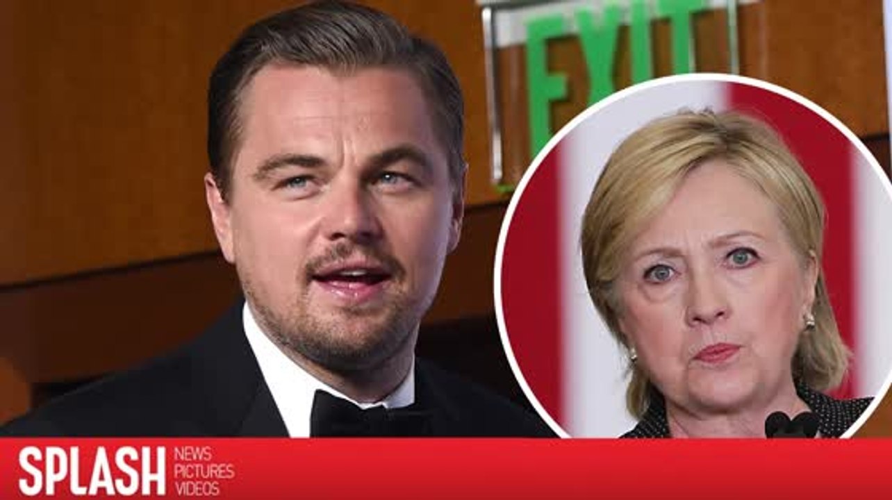 Leonardo DiCaprio ist nicht mehr Gastgeber des Hillary Clinton Events