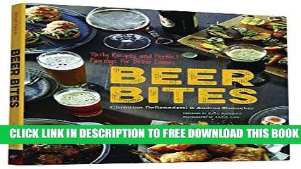 New Book Beer Bites: Tasty Recipes and Perfect Pairings for Brew Lovers