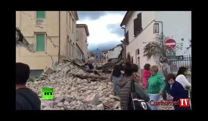 İtalya'da 6,2'lik deprem: 6 ölü