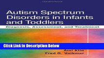 [Fresh] Autism Spectrum Disorders in Infants and Toddlers: Diagnosis, Assessment, and Treatment