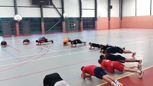 Préparation physique pour les seniors masculins