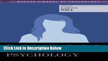 [Get] The Oxford Handbook of Media Psychology (Oxford Library of Psychology) Free New