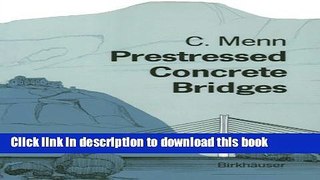 Read Prestressed Concrete Bridges  PDF Online
