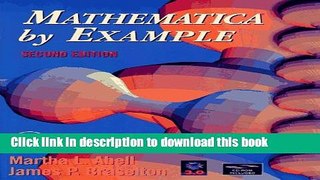 Read Mathematica By Example, Second Edition  Ebook Free