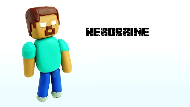 minecraft herobrine play doh! minecraft herobrine Make lollipop rainbow frozen playdoh for peppa pig toys