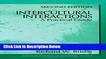 [Reads] Intercultural Interactions: A Practical Guide (Cross Cultural Research and Methodology)
